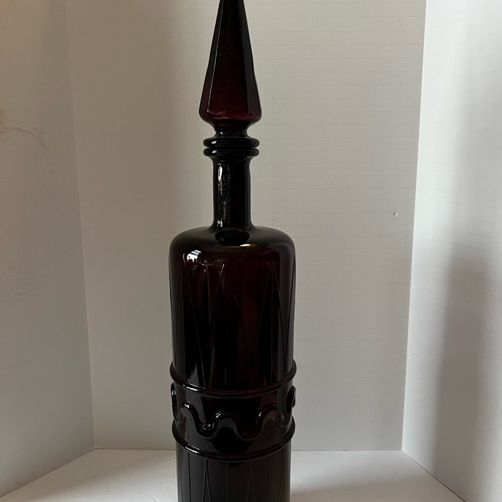 Empoli Amethyst Decanter with Stopper